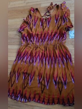 NWT  Summer Dress XL Tie Back
